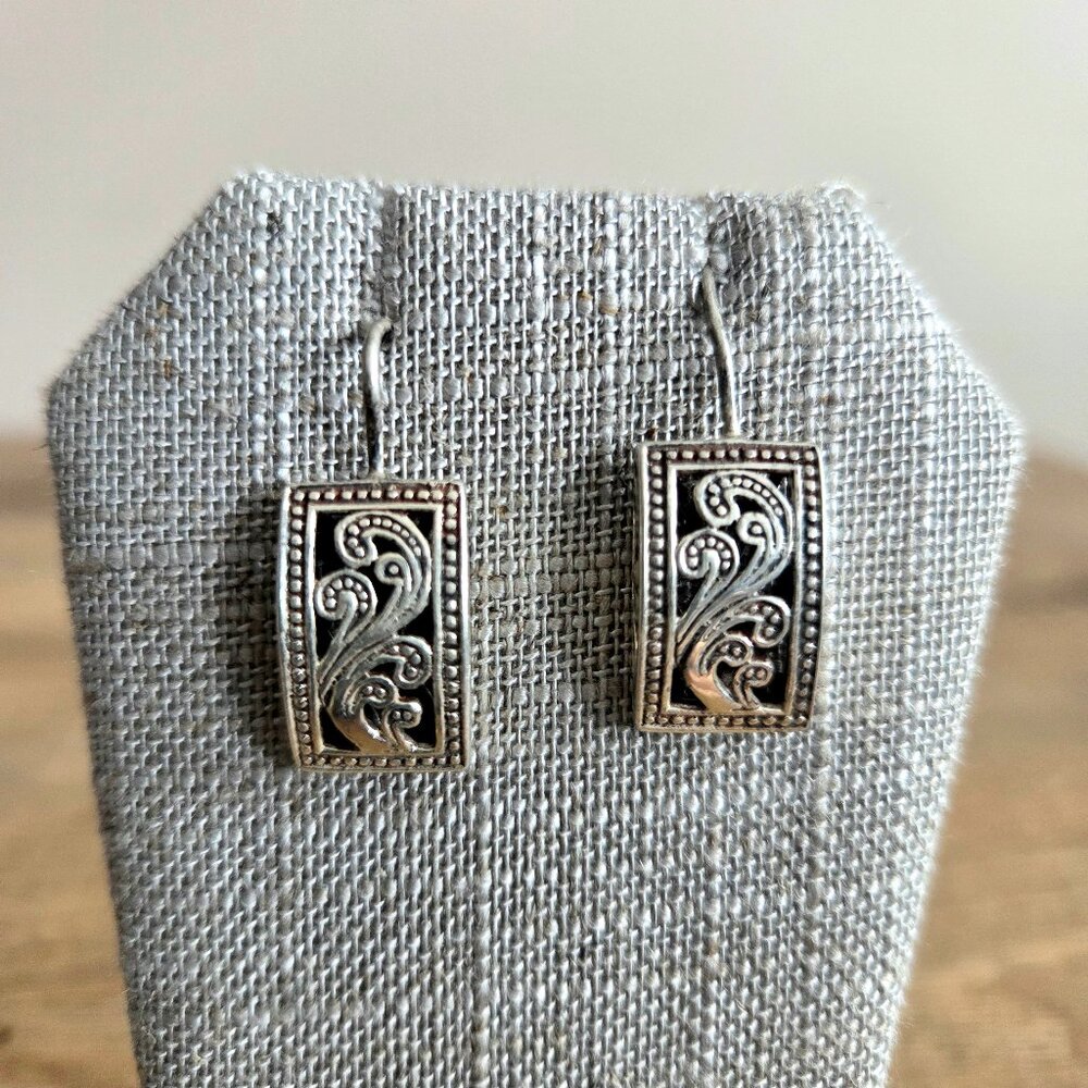 Sterling silver Silpada earrings.